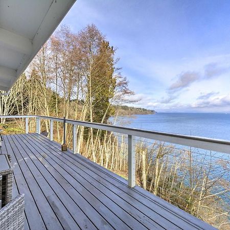 Waterfront Kingston Getaway On Puget Sound! Villa Bagian luar foto