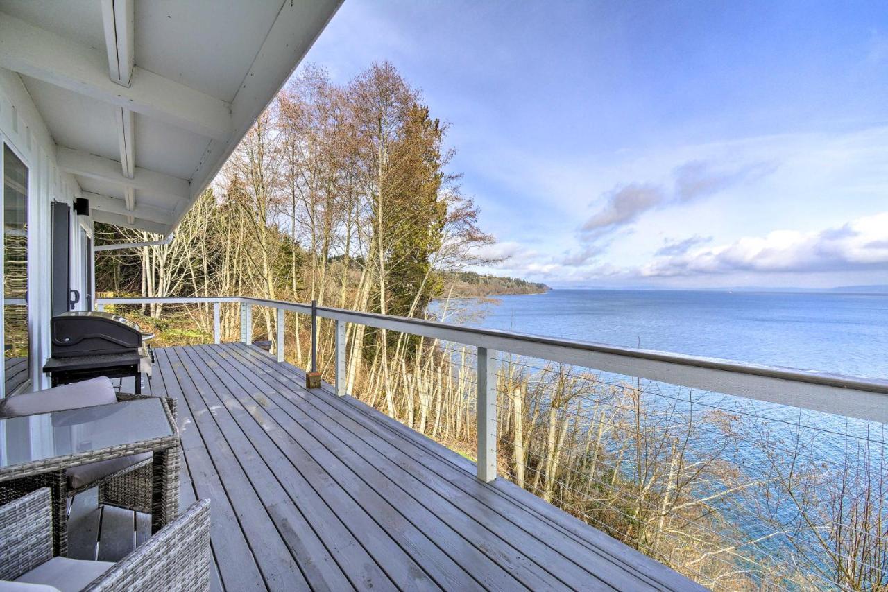 Waterfront Kingston Getaway On Puget Sound! Villa Bagian luar foto