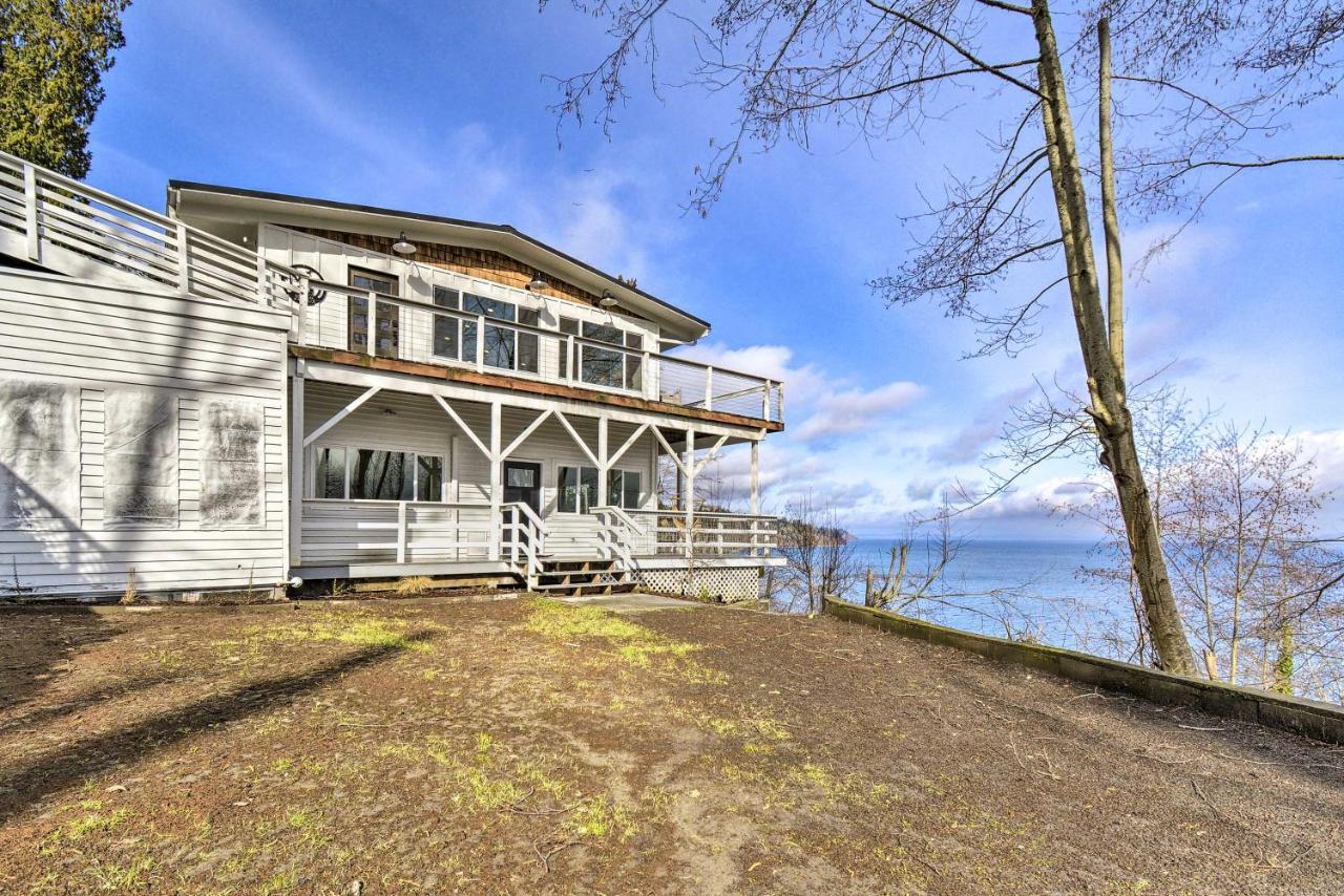 Waterfront Kingston Getaway On Puget Sound! Villa Bagian luar foto