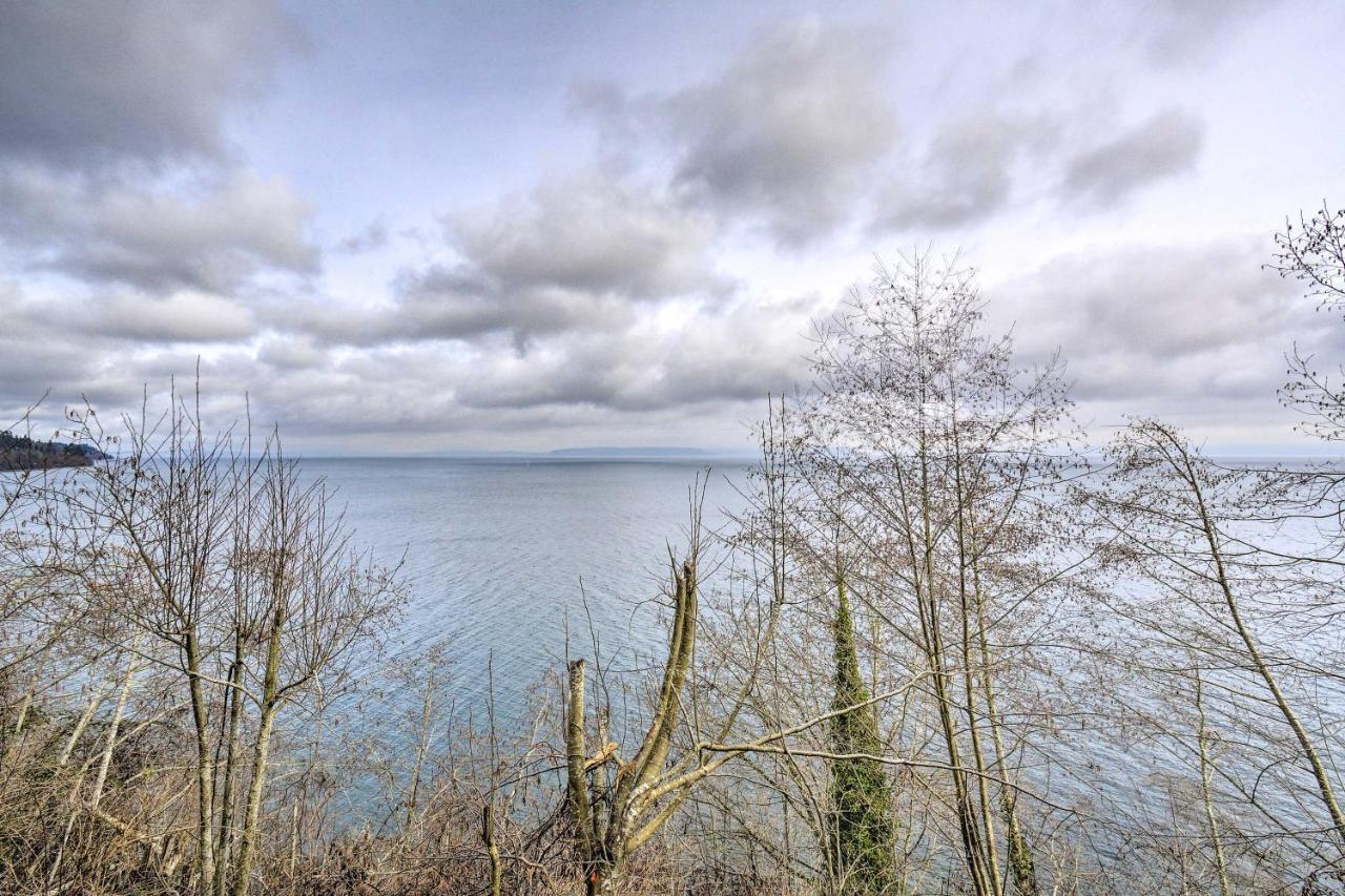 Waterfront Kingston Getaway On Puget Sound! Villa Bagian luar foto
