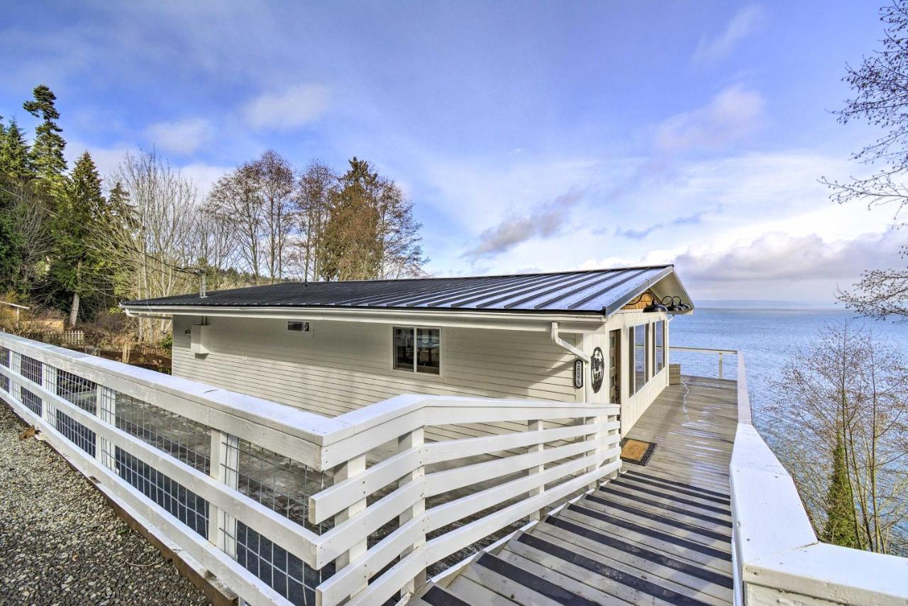 Waterfront Kingston Getaway On Puget Sound! Villa Bagian luar foto