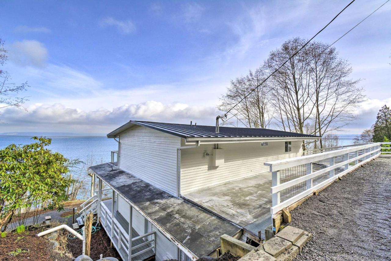 Waterfront Kingston Getaway On Puget Sound! Villa Bagian luar foto