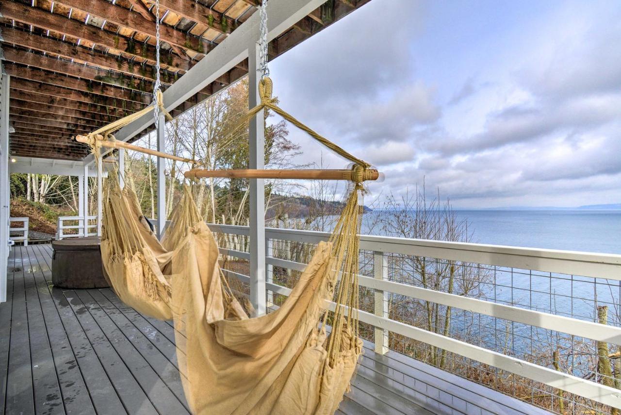 Waterfront Kingston Getaway On Puget Sound! Villa Bagian luar foto