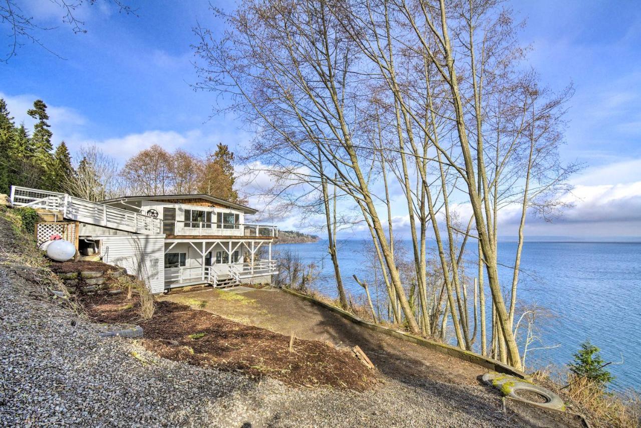 Waterfront Kingston Getaway On Puget Sound! Villa Bagian luar foto